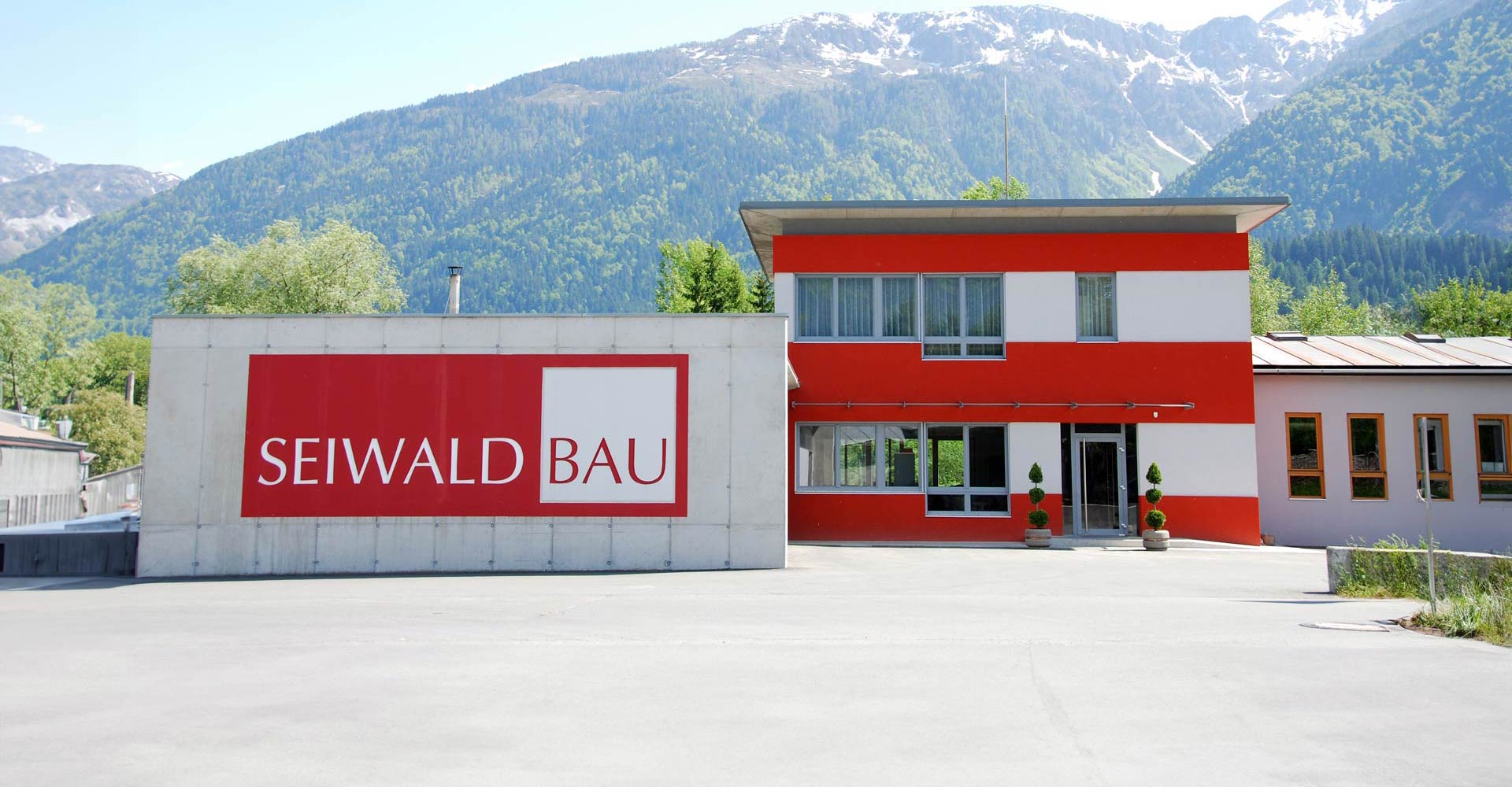 Foto: Firmenzentrale von Seiwald Bau in K&ouml;tschach-Mauthen