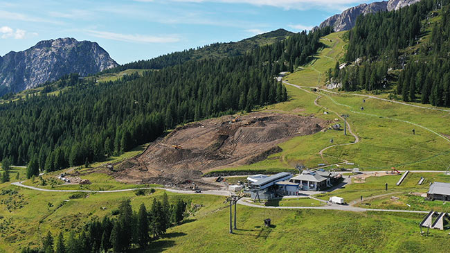 Foto: Geländeadaptierung Kinderland, Treßdorfer Alm Foto: Geländeadaptierung Kinderland, Treßdorfer Alm